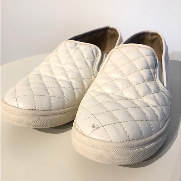 Steve Madden White Ecentrcq Sneakers - Picture 6 of 7